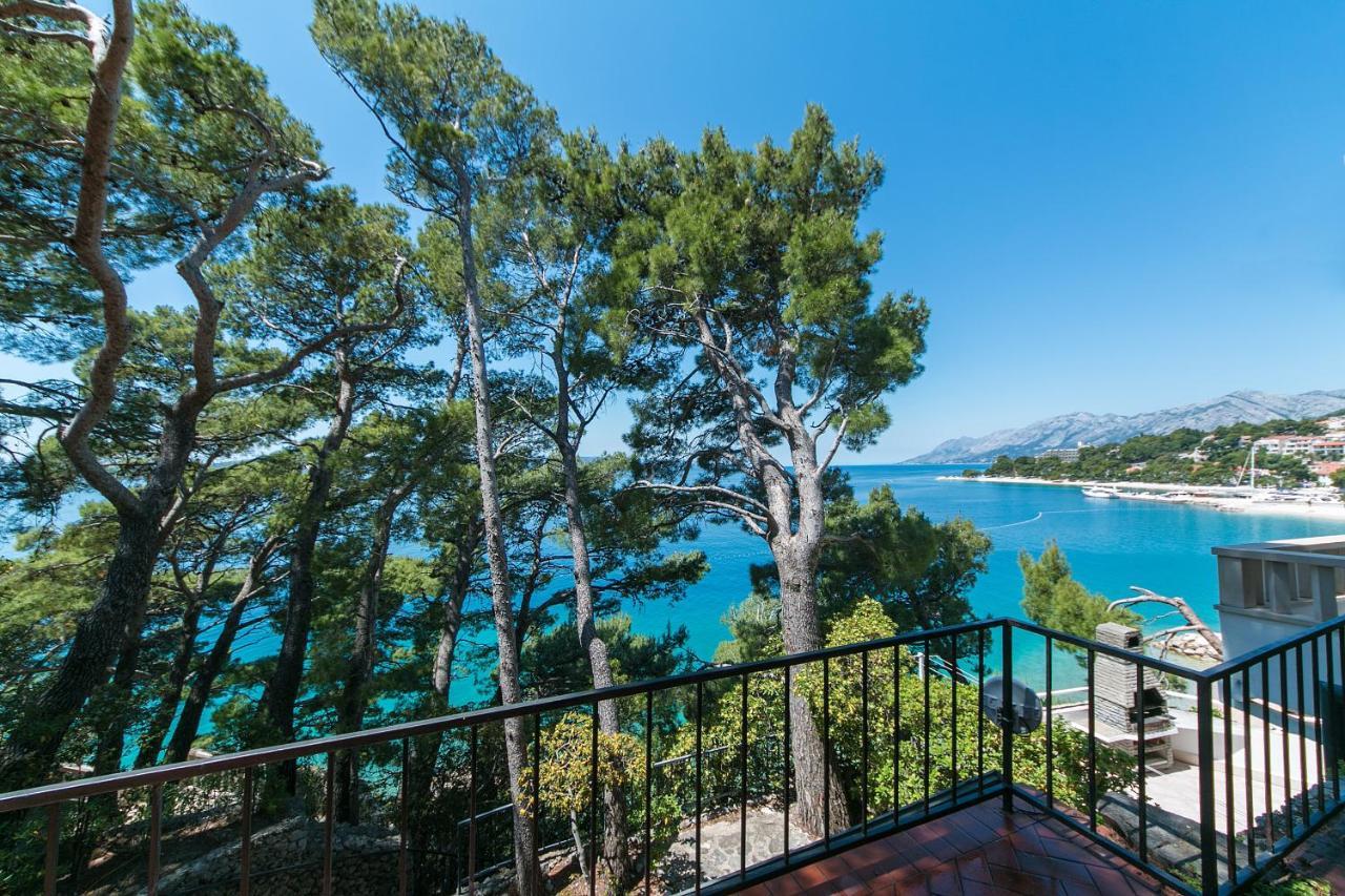 Apartments by the sea Brela, Makarska - 16950 Bagian luar foto