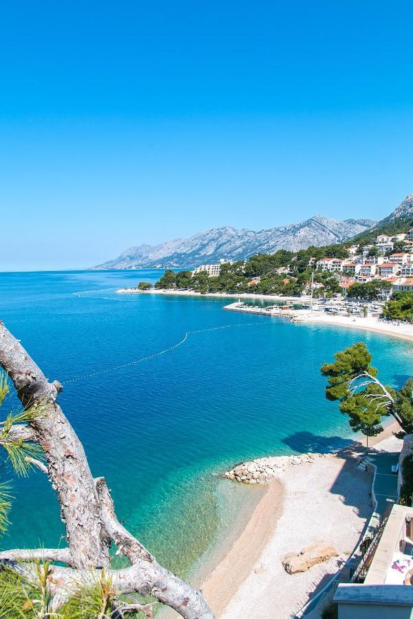 Apartments by the sea Brela, Makarska - 16950 Bagian luar foto